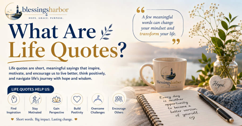 What Are Life Quotes?