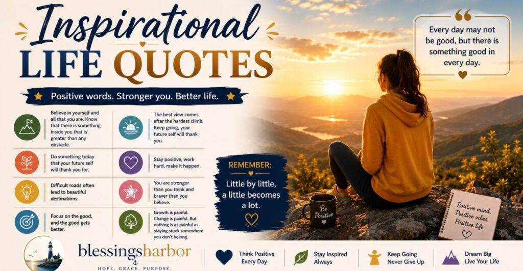 Inspirational Life Quotes
