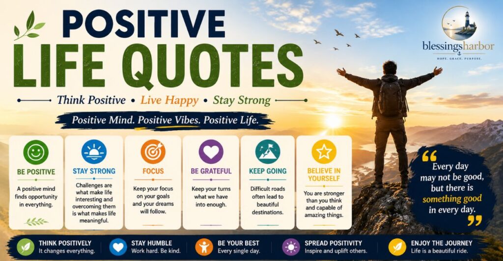  Positive Life Quotes