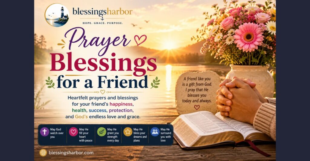 Prayer Blessings for a Friend