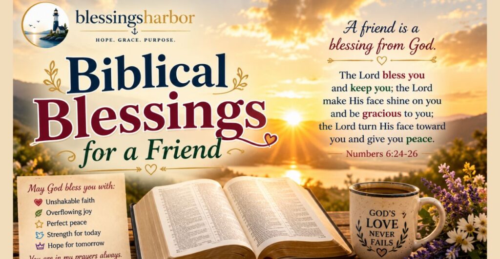 Biblical Blessings for a Friend
