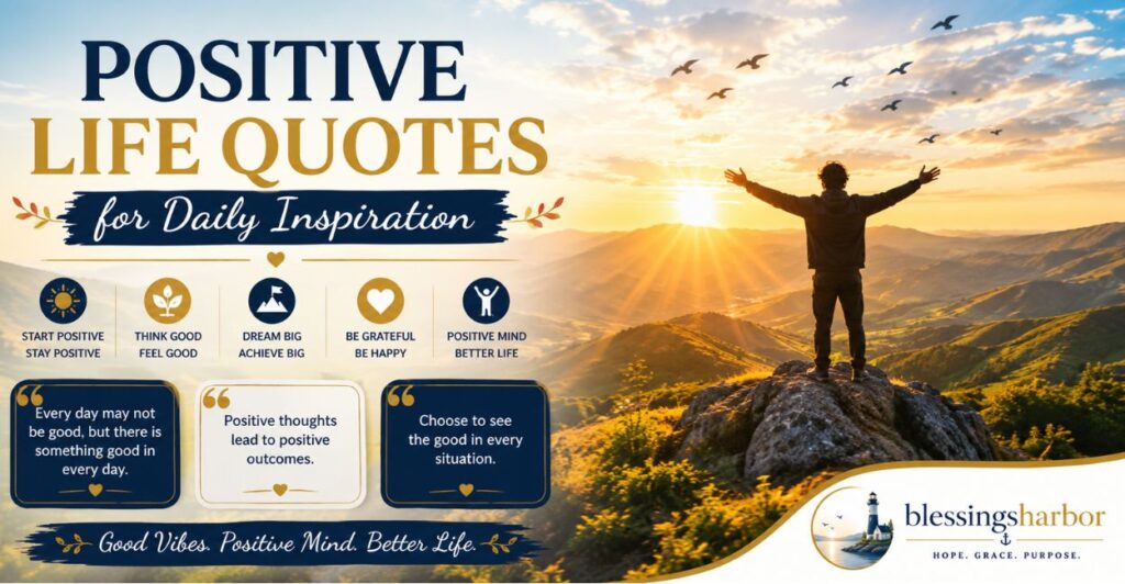 Positive Life Quotes for Daily Inspiration