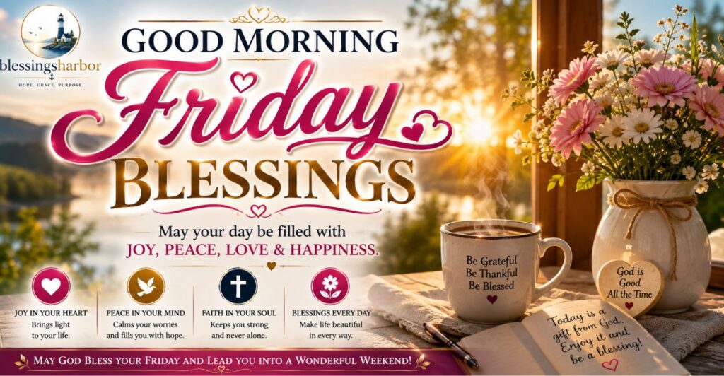 Good Morning Friday Blessings
