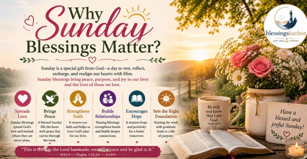 Why Sunday Blessings Matter?