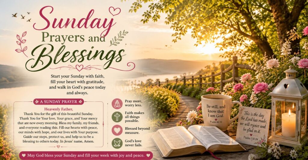 Sunday Prayers and Blessings