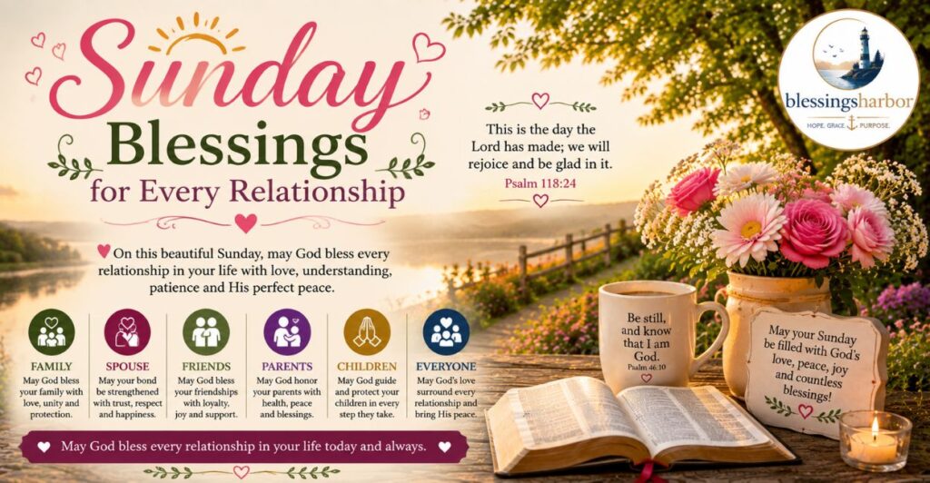 Sunday Blessings for Every Relationship