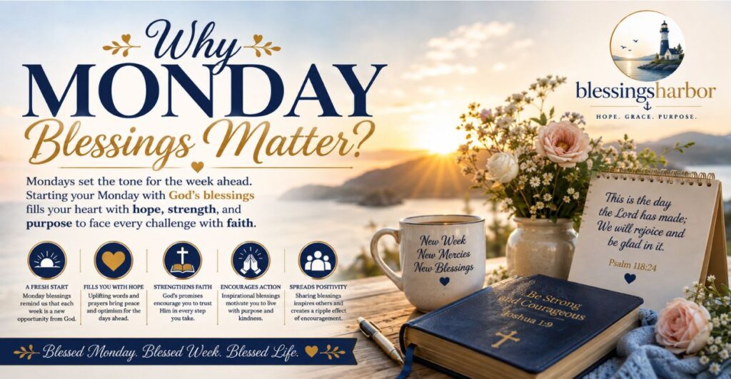 Why Monday Blessings Matter