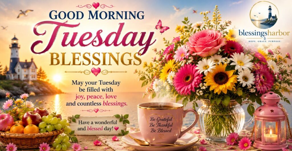Good Morning Tuesday Blessings Images