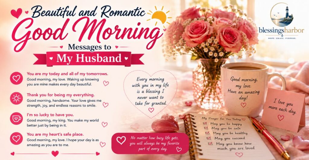 Beautiful and Romantic Good Morning Messages to My Love