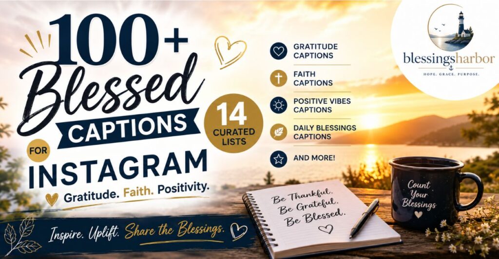 100+ Blessed Captions For Instagram (14 Curated Lists)