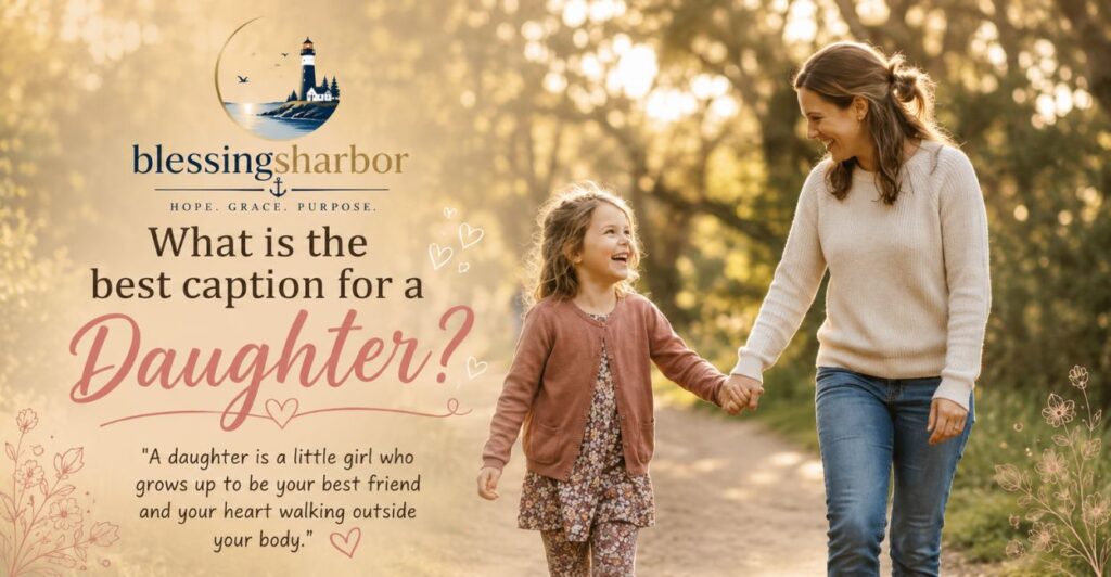 What is the best caption for a daughter?