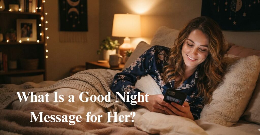 What Is a Good Night Message for Her?