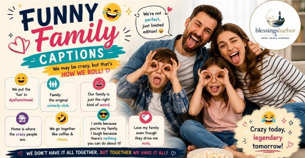Funny Family Captions