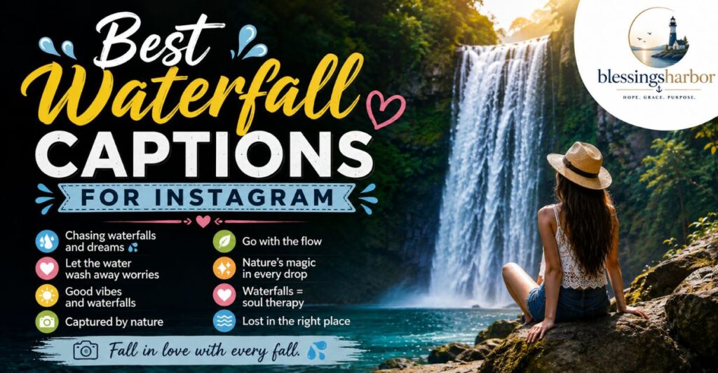 Best Waterfall Captions For Instagram