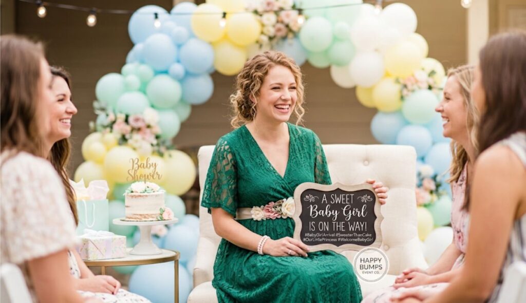 Baby Girl Shower Captions