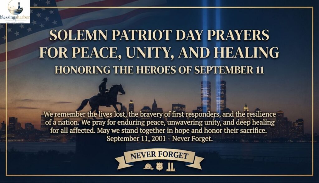 Solemn Patriot Day Prayers for Peace, Unity, and Healing
