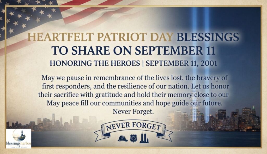 Heartfelt Patriot Day Blessings to Share on September 11