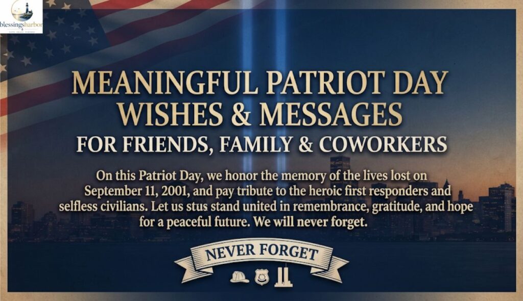 Meaningful Patriot Day Wishes and Messages for Friends, Family & Coworkers