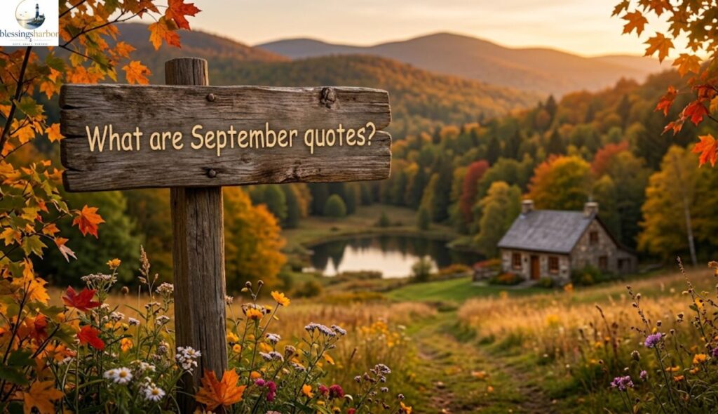 What are September Quotes? βΉοΈ