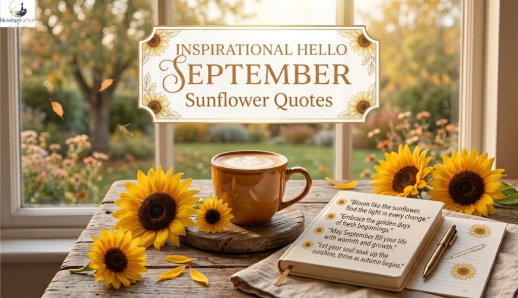 Inspirational Hello September Quotes π»