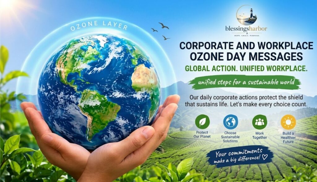 🌤️ Corporate and Workplace Ozone Day Messages
