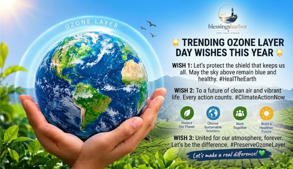 🌟 Trending International Day for the Preservation of the Ozone Layer Wishes This Year