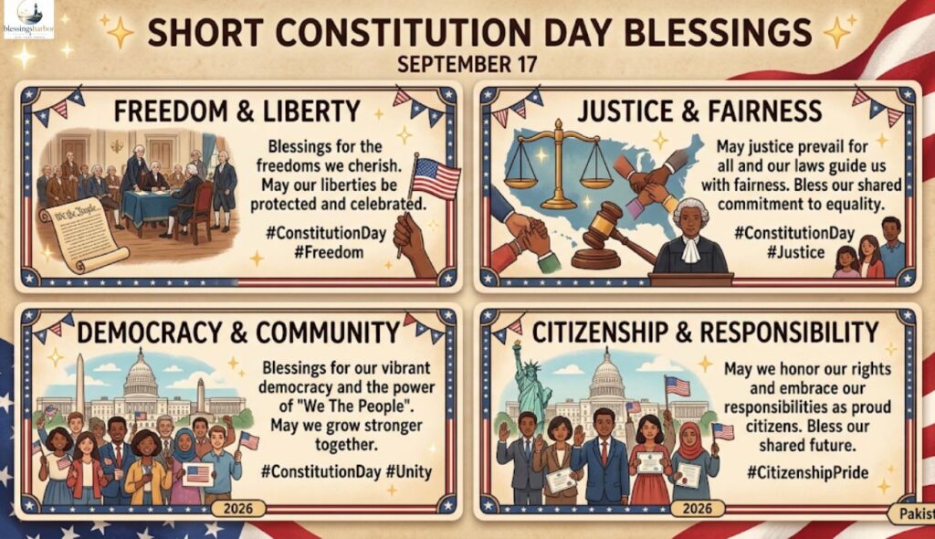 Short Constitution Day Blessings ✨