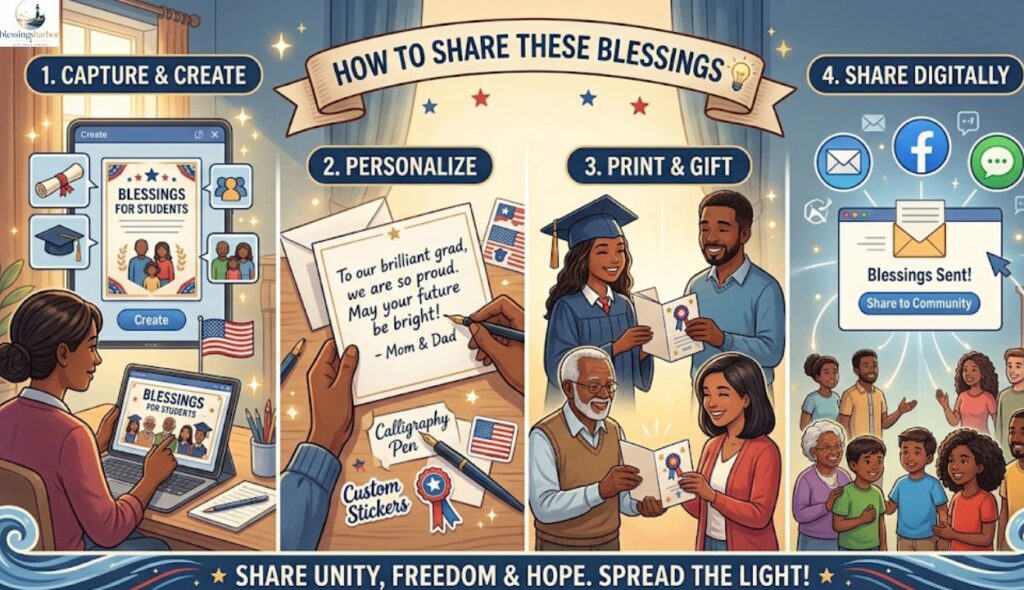 How to Share These Blessings 💡