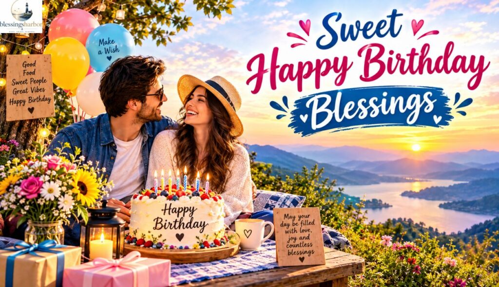 Sweet Happy Birthday Blessings