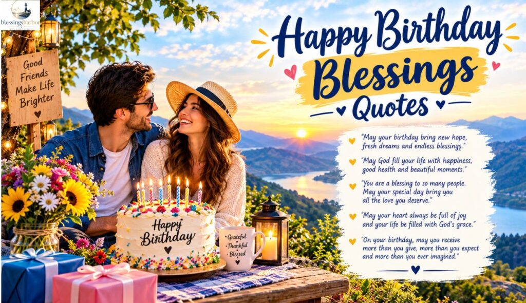 Happy Birthday Blessings Quotes