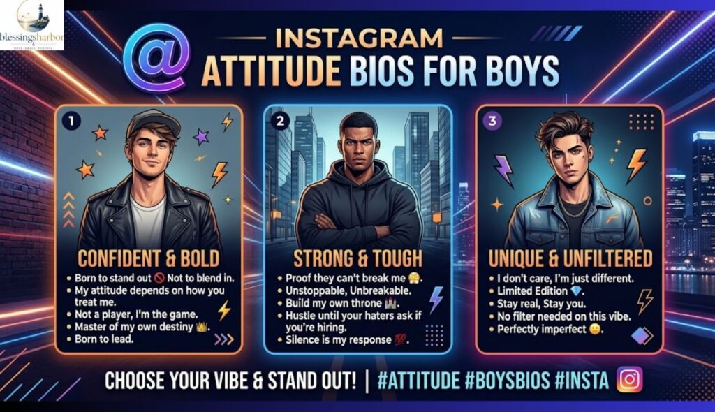 Attitude Bio for Boys