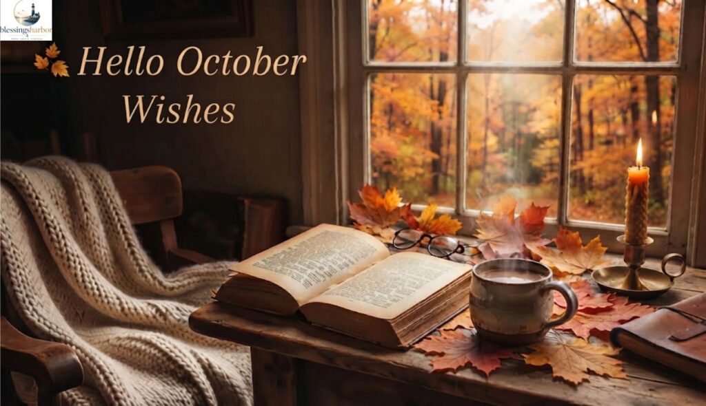 ๐ Hello October Captions, Wishes,