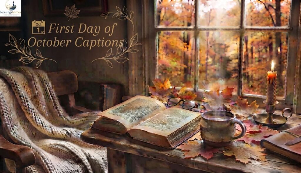 ๐
First Day of October Captions