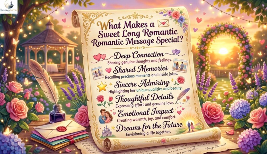 💗 What Makes a Sweet Long Romantic Message Special?