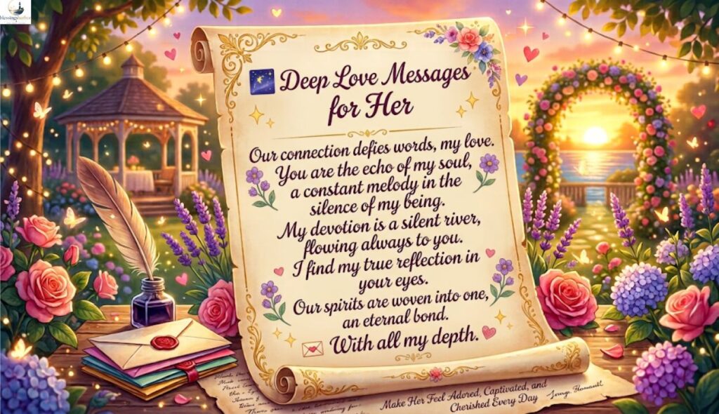 🌌 Deep Love Messages for Her