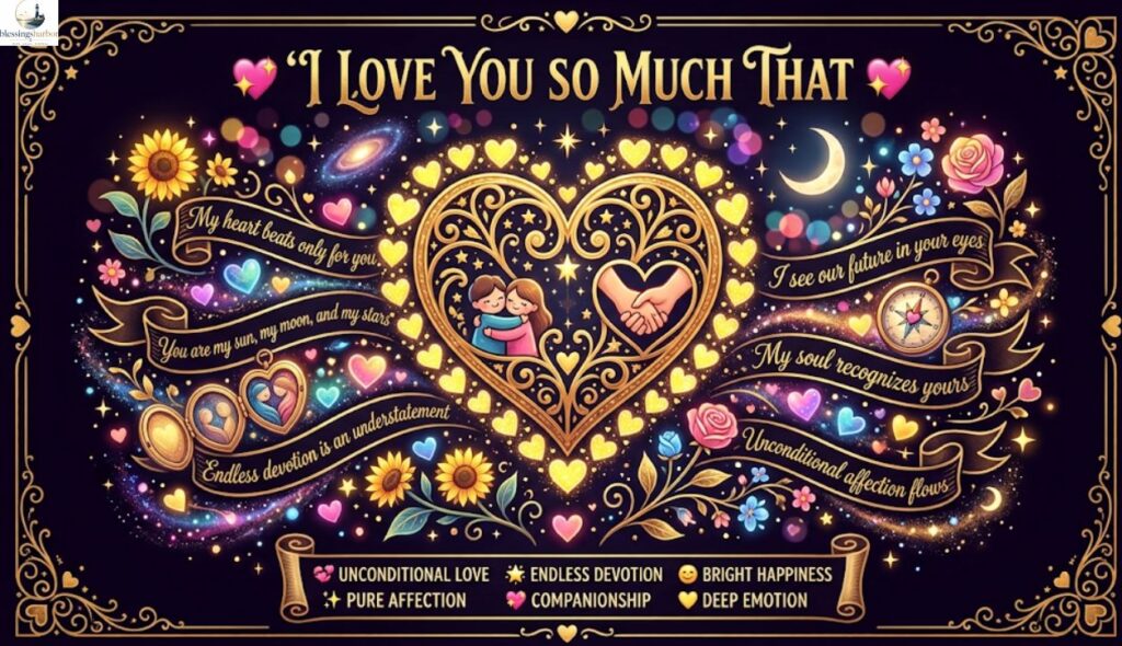 π 'I Love You So Much That' Quotes