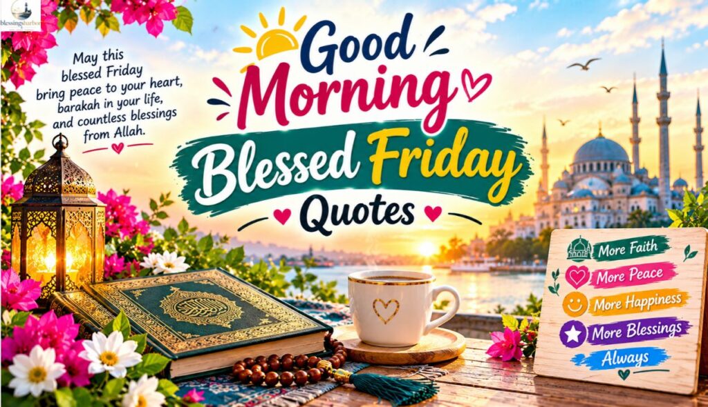 ☀️ Good Morning Blessed Friday Quotes