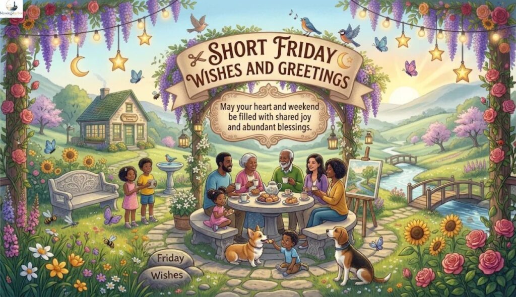 ✂️ Short Friday Wishes and Greetings