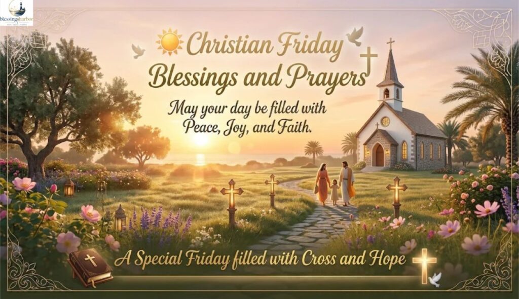 ✝️ Christian Friday Blessings and Prayers