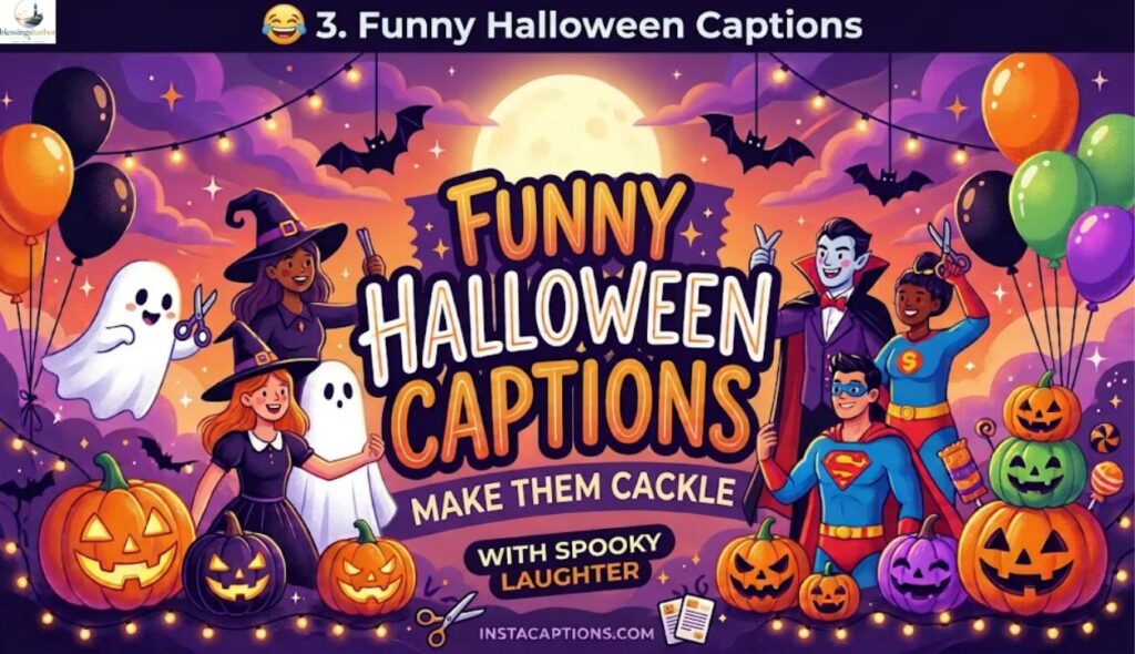 😂 3. Funny Halloween Captions