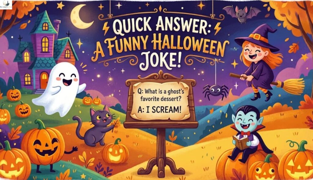 ⚡ Quick Answer: What Is a Funny Halloween Joke?