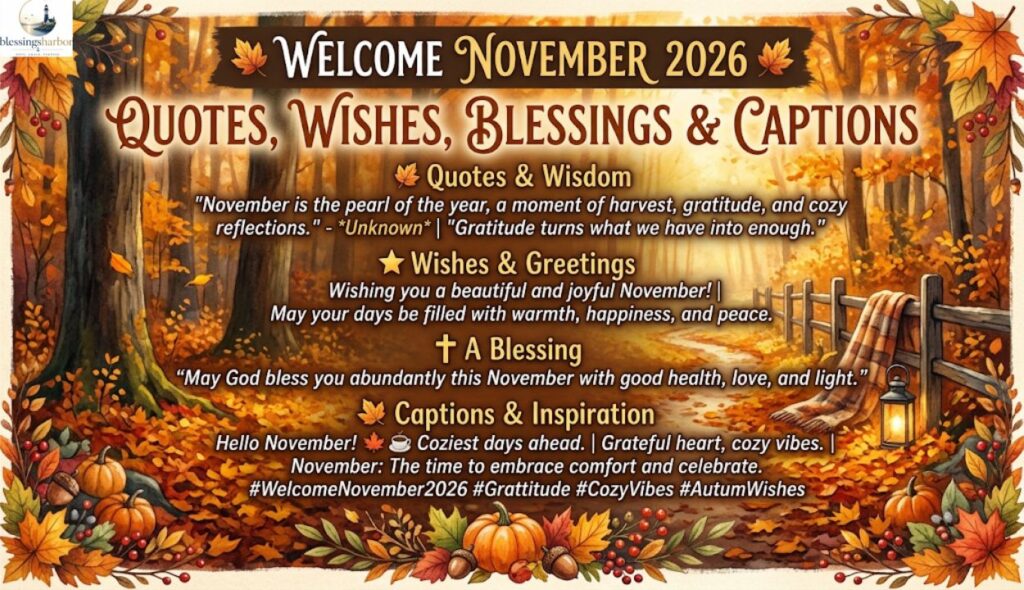 🔍 Welcome November vs. Hello November vs. Happy November
