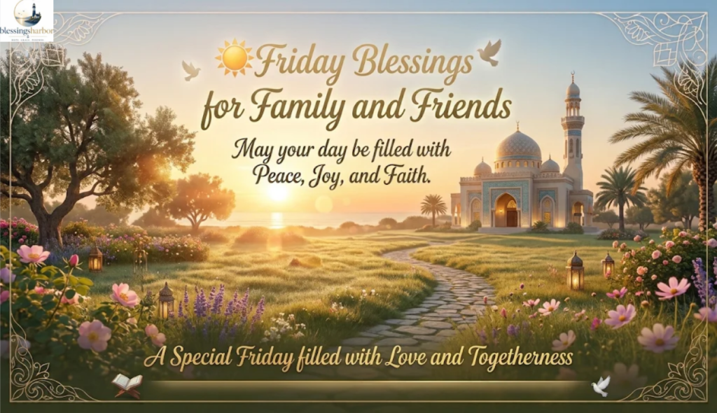 👨‍👩‍👧‍👦 Friday Blessings for Family and Friends