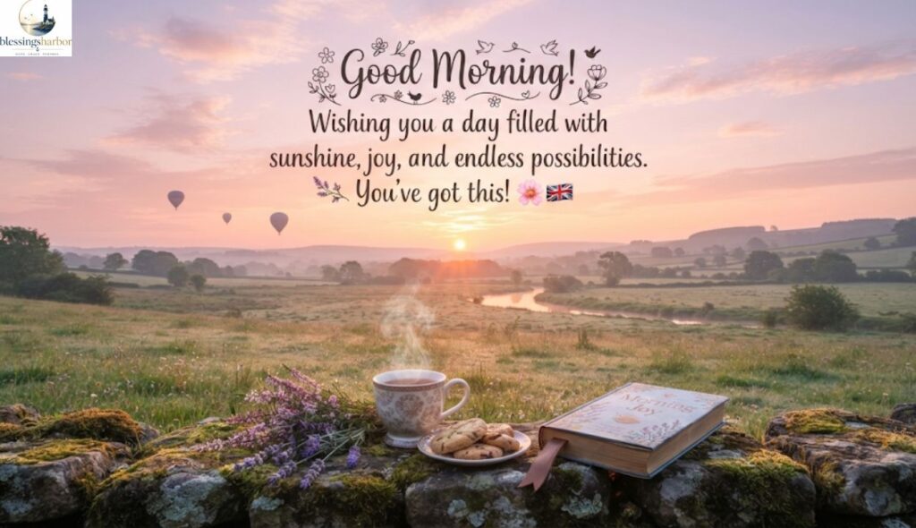🇬🇧 New Good Morning Images with Cute Wishes and Quotes in English