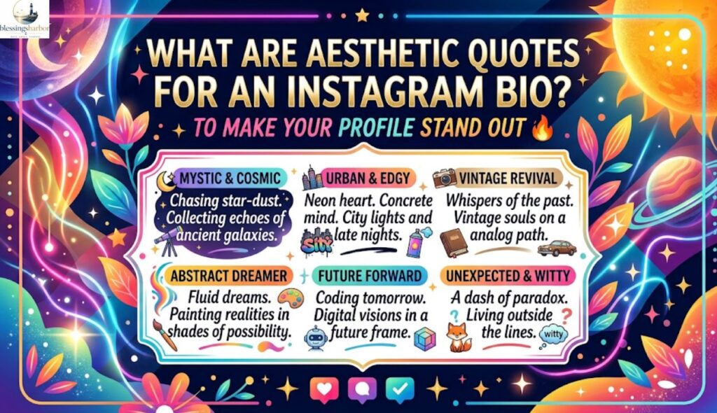🌙 Aesthetic Quotes for Instagram Bio