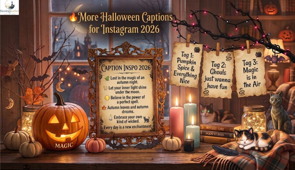 🔥 More Halloween Captions for Instagram 2026