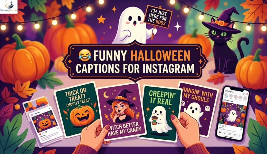 😂 Funny Halloween Captions for Instagram