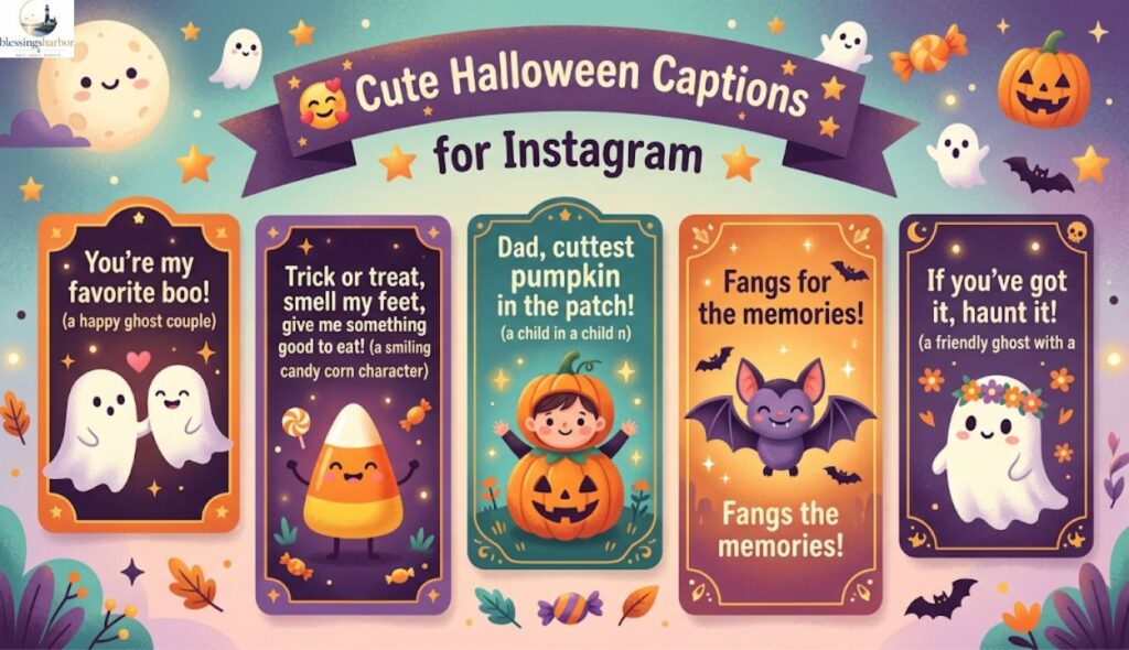 🥰 Cute Halloween Captions for Instagram