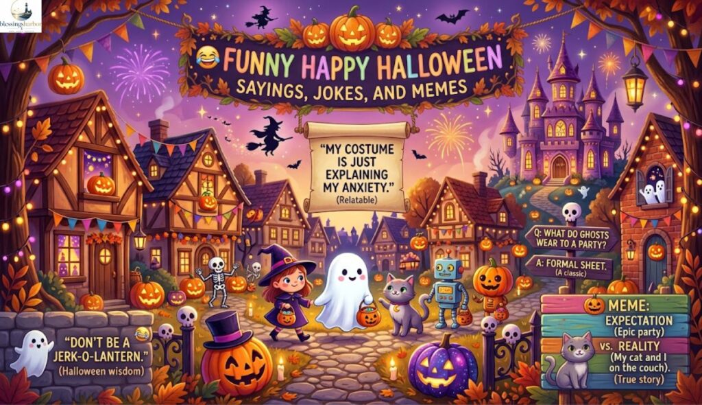 😂 Funny Happy Halloween Sayings, Jokes, and Memes