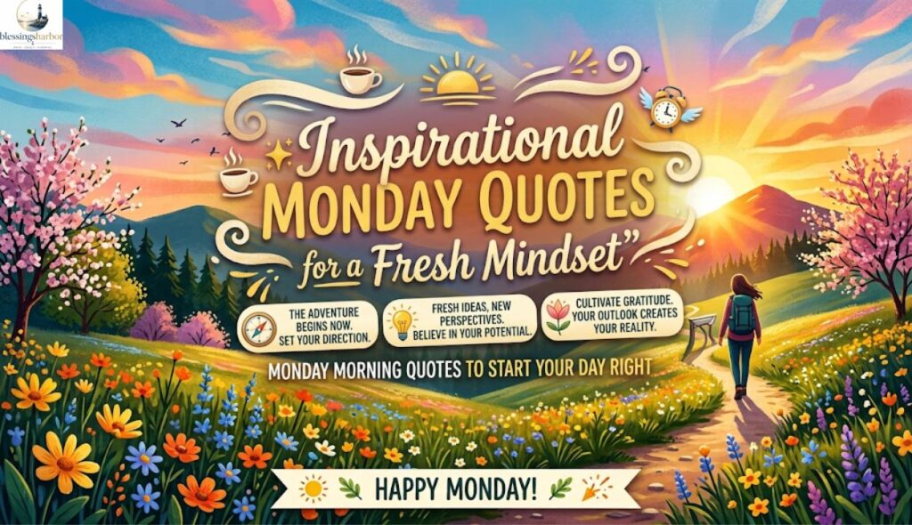 ✨ Inspirational Monday Quotes for a Fresh Mindset